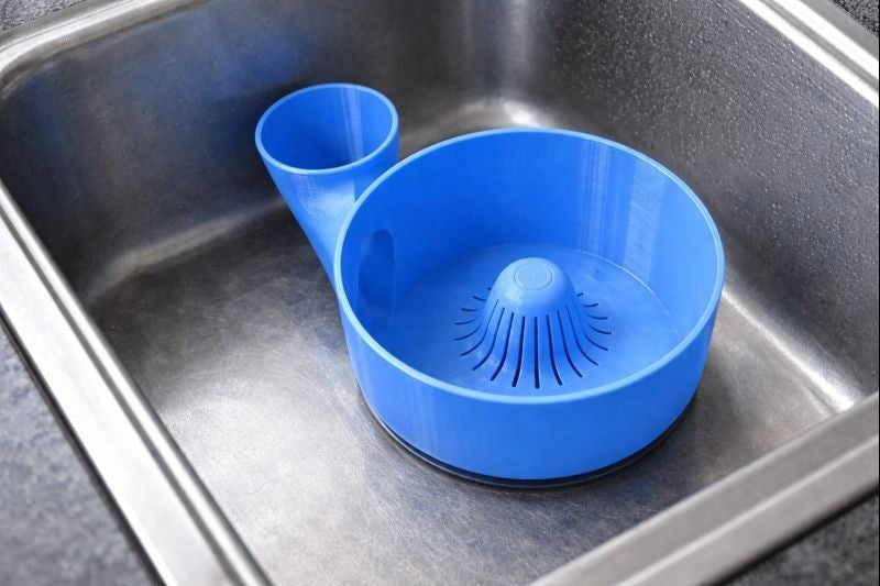 Automatic vegetable and fruit washer - 230 x 225 x 85mm