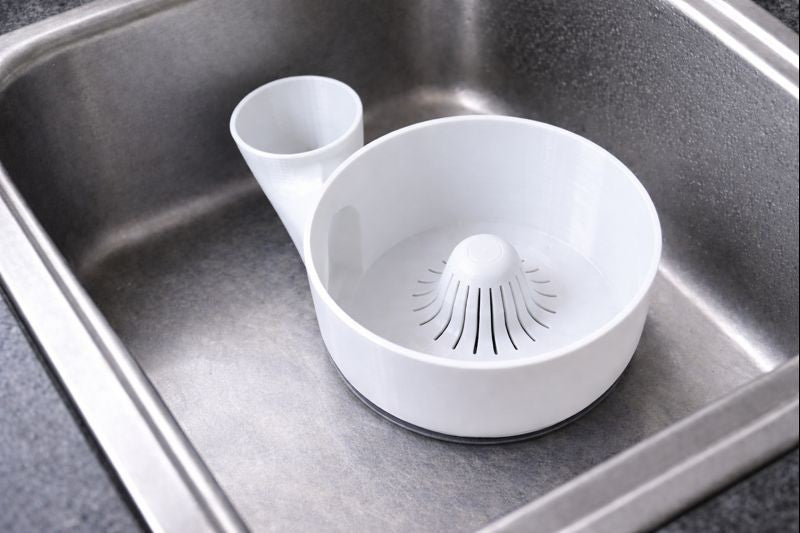 Automatic vegetable and fruit washer - 230 x 225 x 85mm