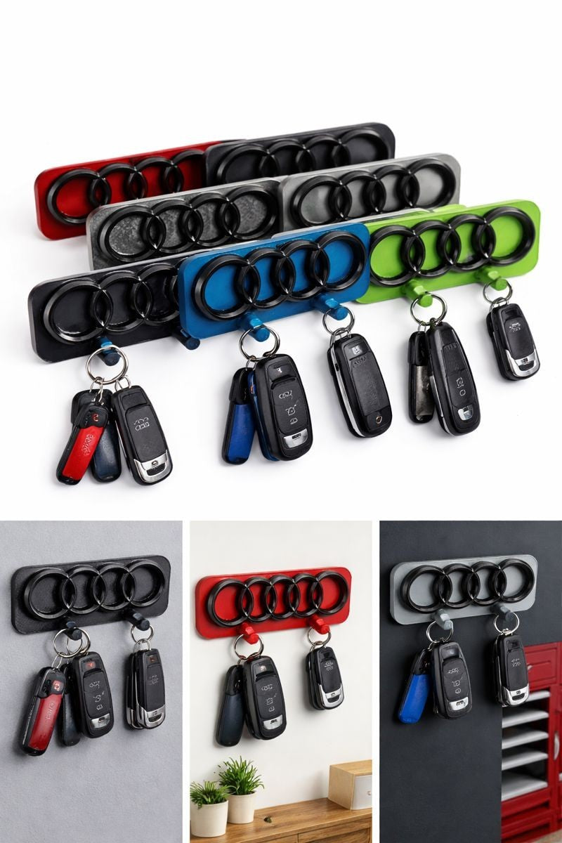 Car Key Hanger – Custom 3D Printed Wall Mount | Colour Matched to Your Interior