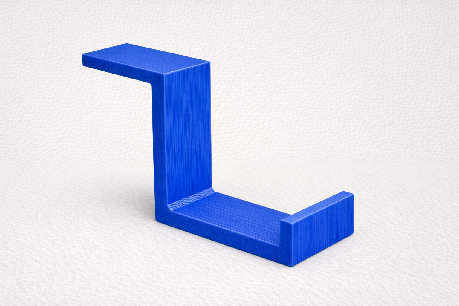 Universal 3D Printed Desk Headphone Holder Hook 65 × 50 × 20 mm