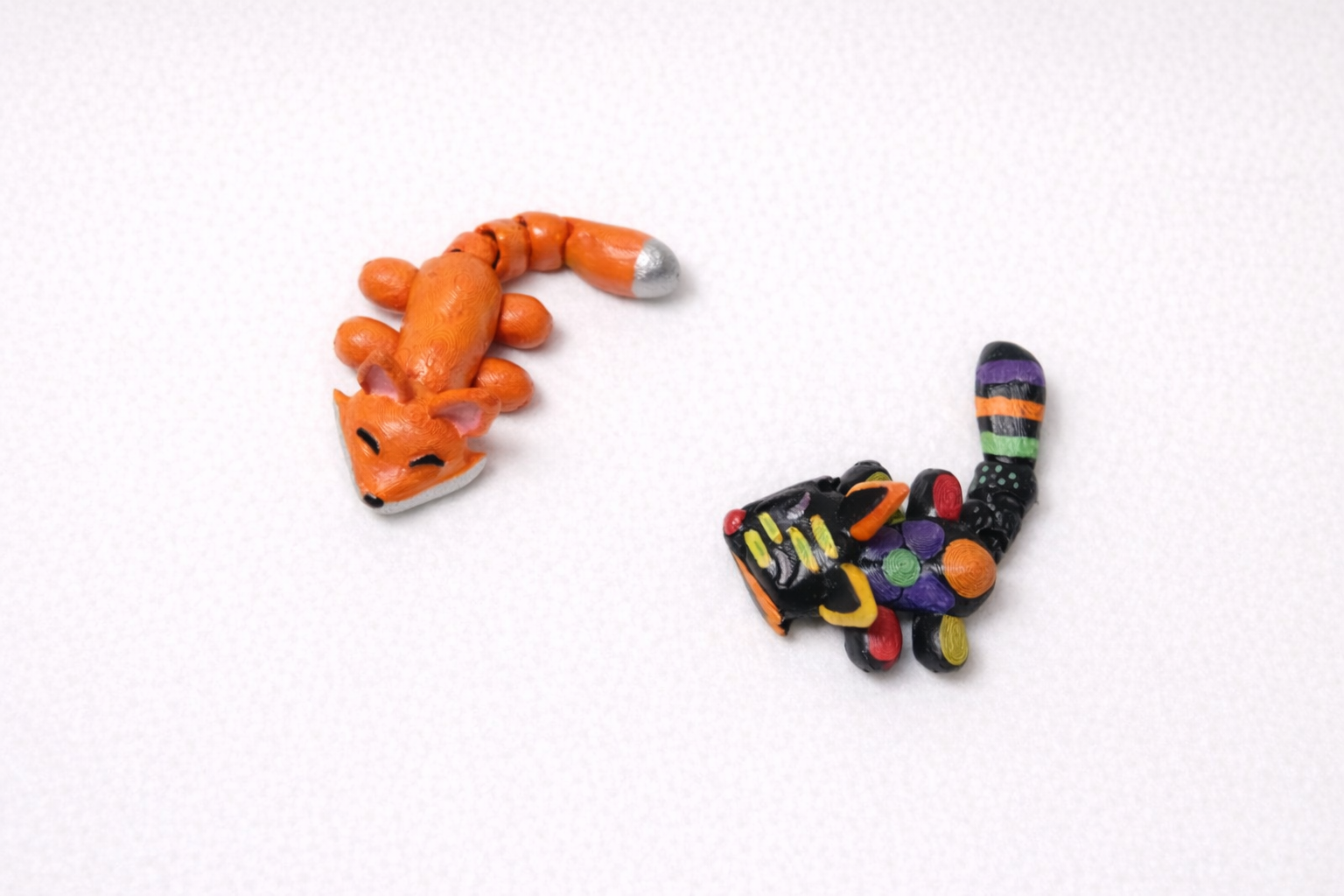 Articulated Fox Figure - 45 - 115 - 30mm