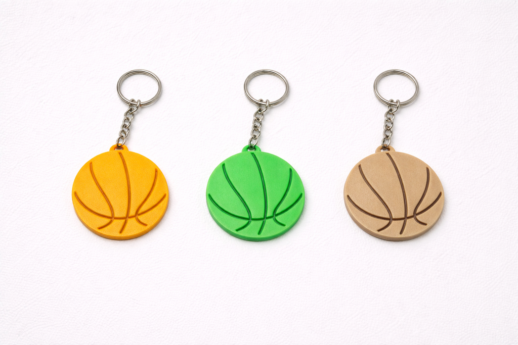 Basketball Keychain – Custom 3D Printed & Handmade