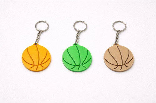Basketball Keychain – Custom 3D Printed & Handmade