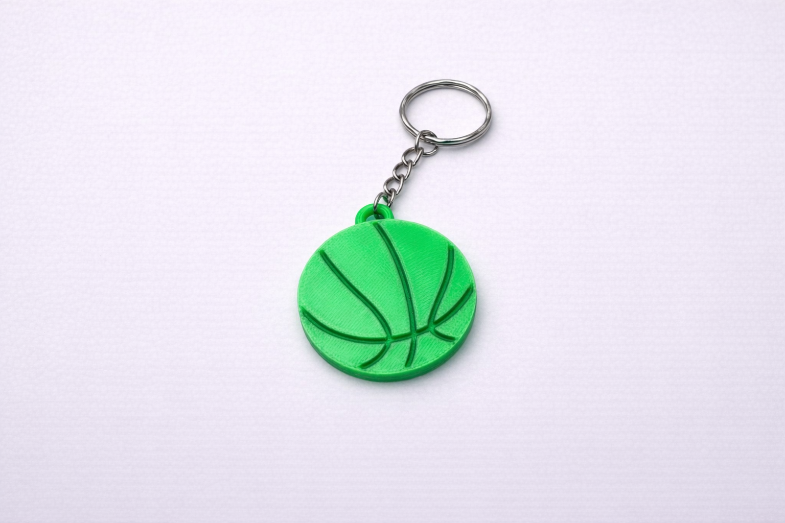 Basketball Keychain – Custom 3D Printed & Handmade