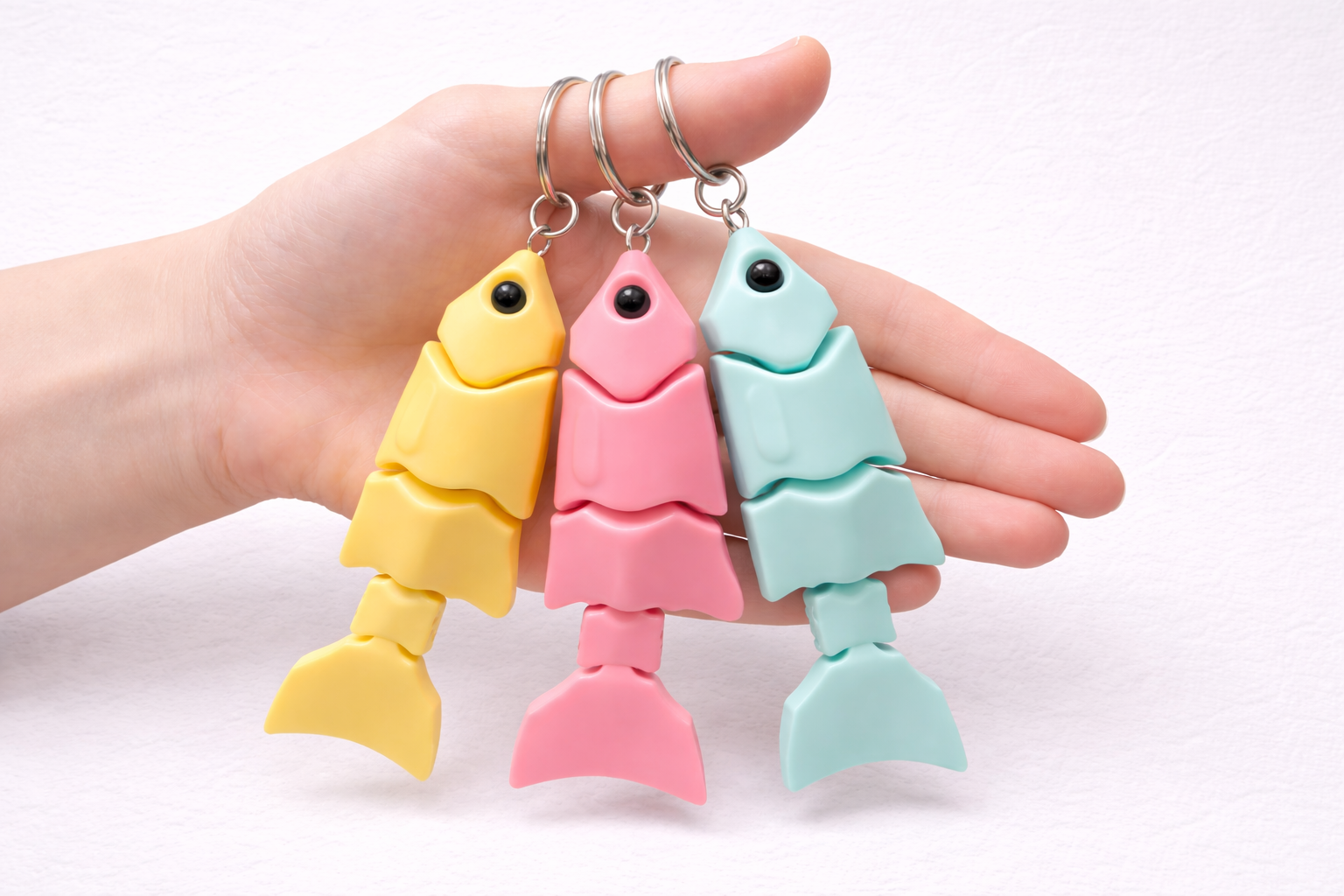 Danio Goldfish Keychain - 110 x 15 x 25mm
