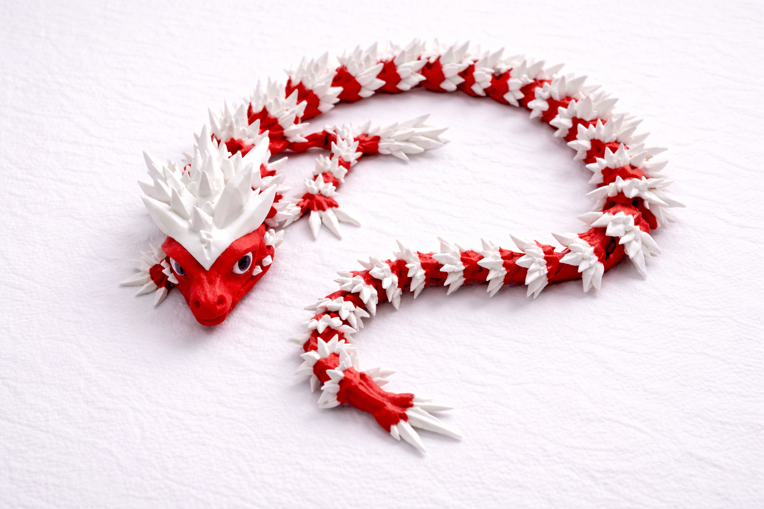 Dragon Type 1 – Custom 3D Printed Poseable Dragon