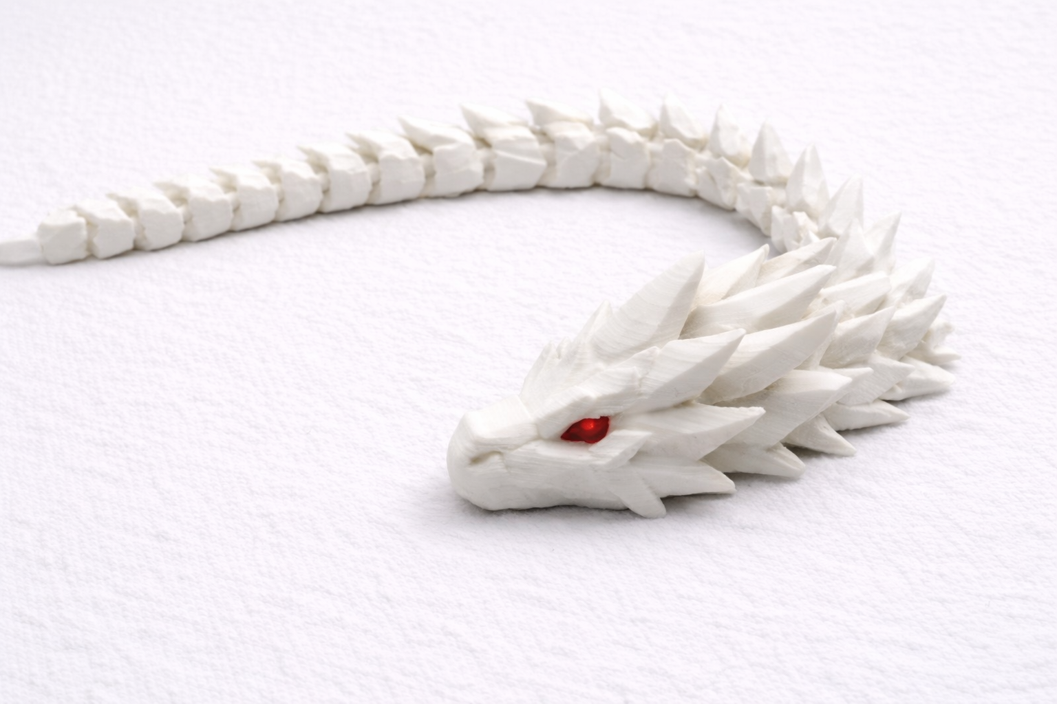 Dragon Type 2 – Handmade 3D Printed Fantasy Sculpture