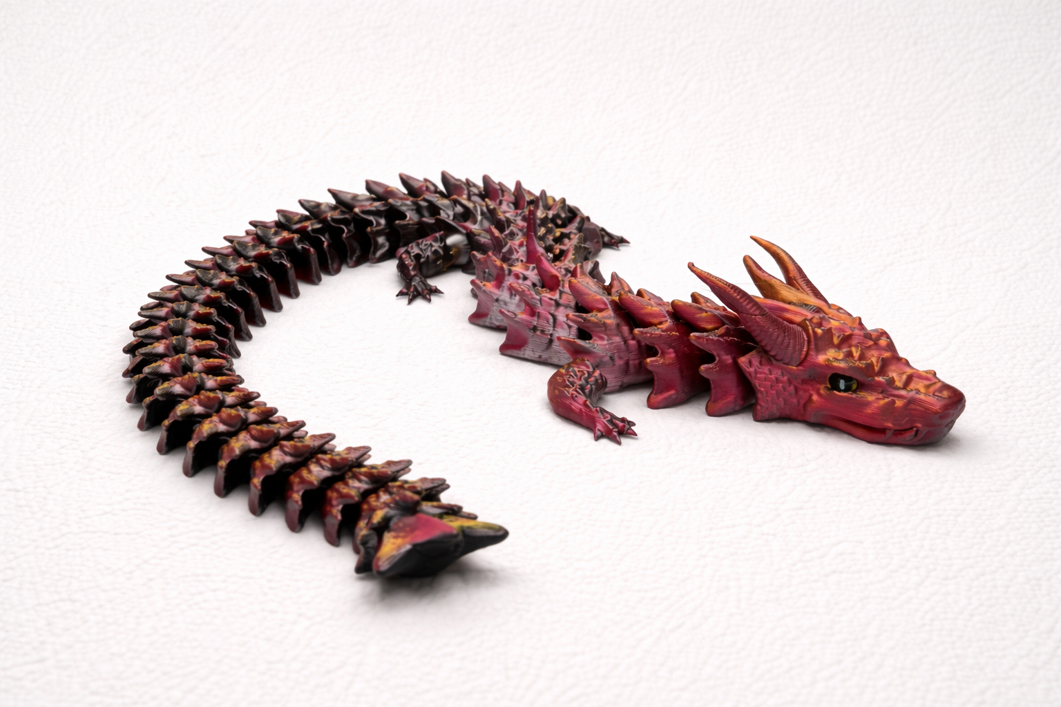 Dragon Type 3 – Custom 3D Printed Poseable Dragon