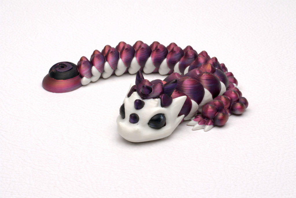 Dragon Type 5 – Custom 3D Printed Poseable Dragon