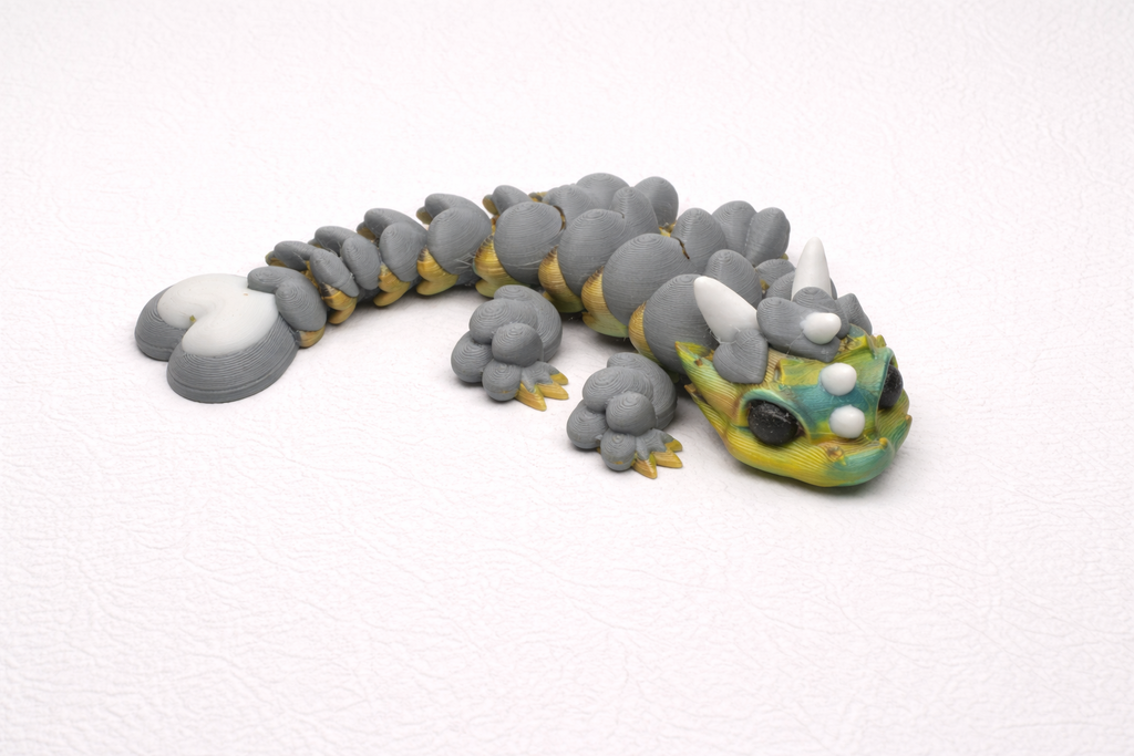 Dragon Type 5 – Custom 3D Printed Poseable Dragon