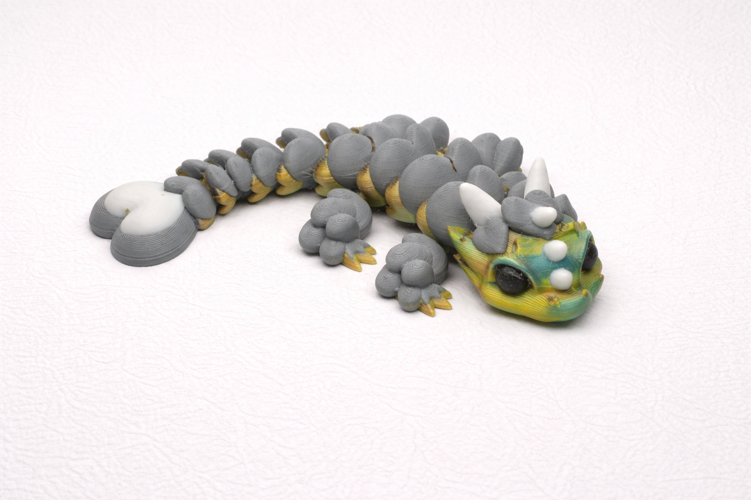 Dragon Type 5 – Custom 3D Printed Poseable Dragon