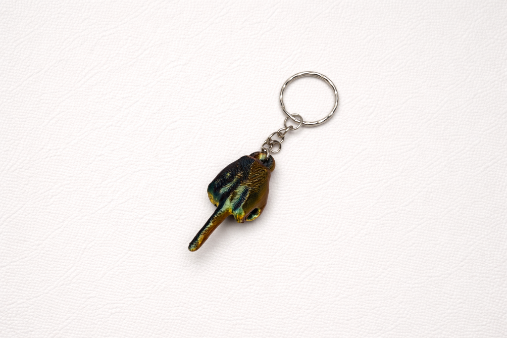 Novelty Hand Gesture Keychain – Custom 3D Printed & Handmade