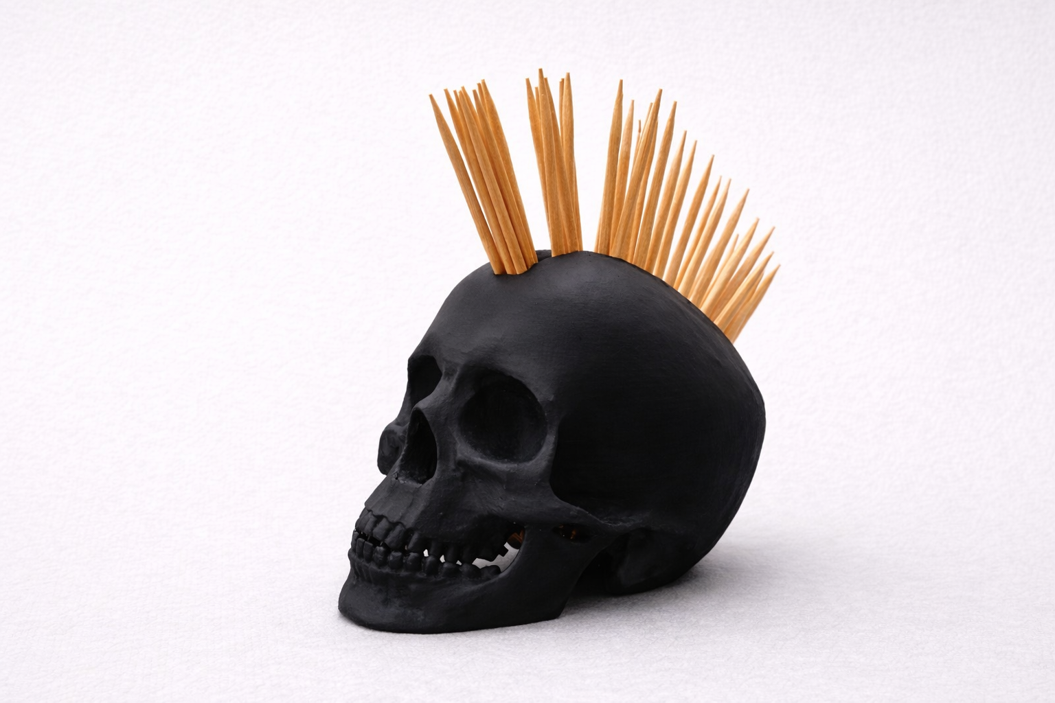 Punk Skull Toothpick Holder - 55 x 80 x 60mm