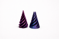 Spiral Cone Ornament – Custom 3D Printed & Handmade