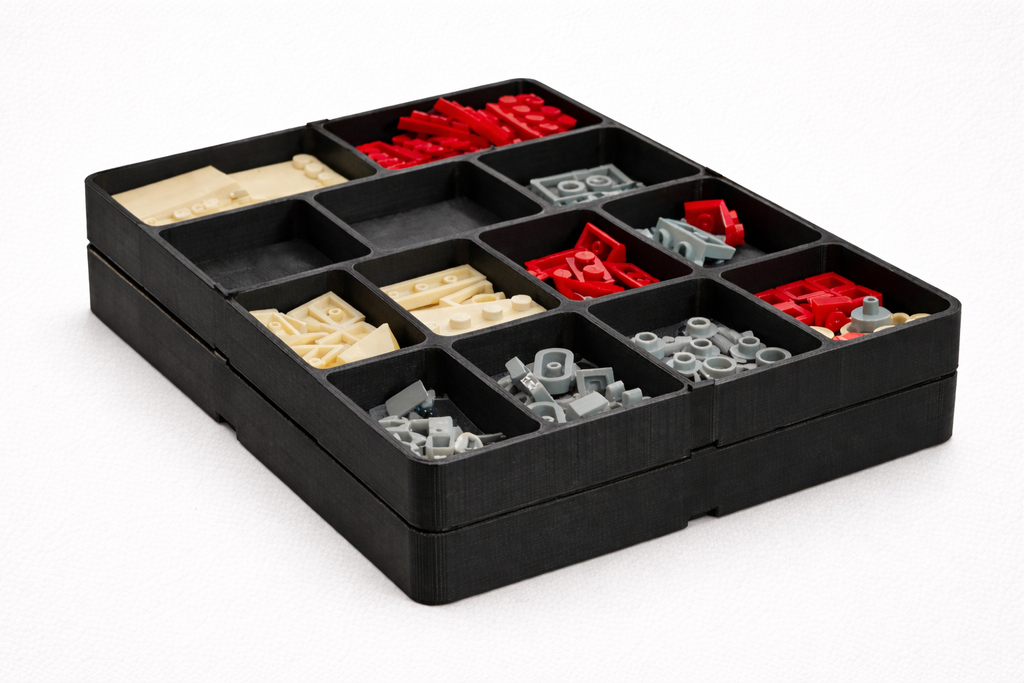 Stackable Sorting Tray - 140 x 200 x 15mm