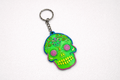 Sugar Skull Keychain – Custom 3D Printed Handmade Keyring