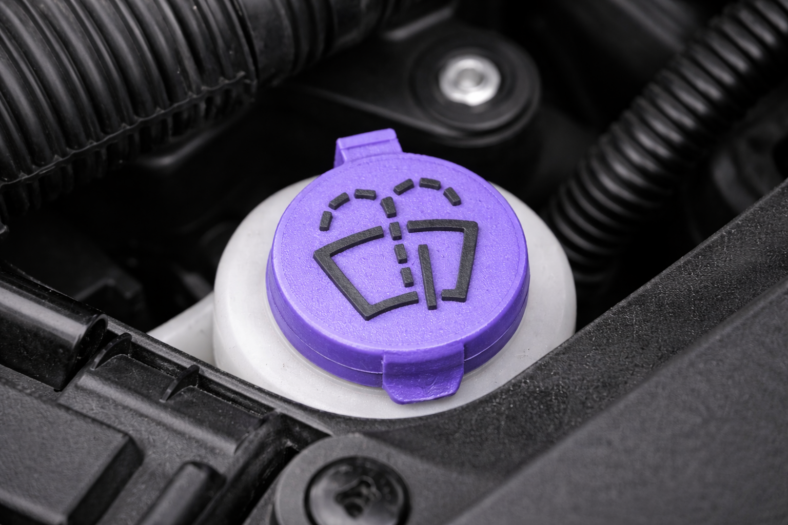 Universal Windscreen Washer Fluid Cap – 52-54 mm Snap Fit Replacement