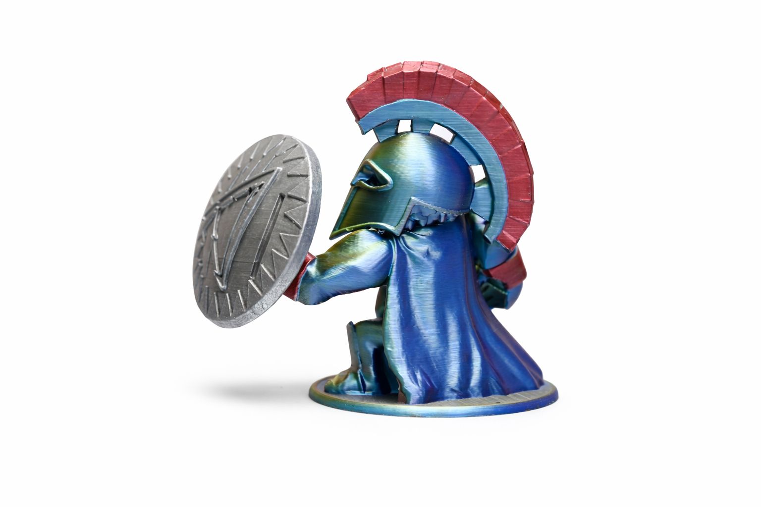 Spartan Warrior Figurine – 3D Printed Collectible Display Model