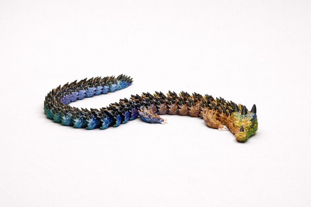 Dragon Type 6 – Custom 3D Printed Poseable Dragon
