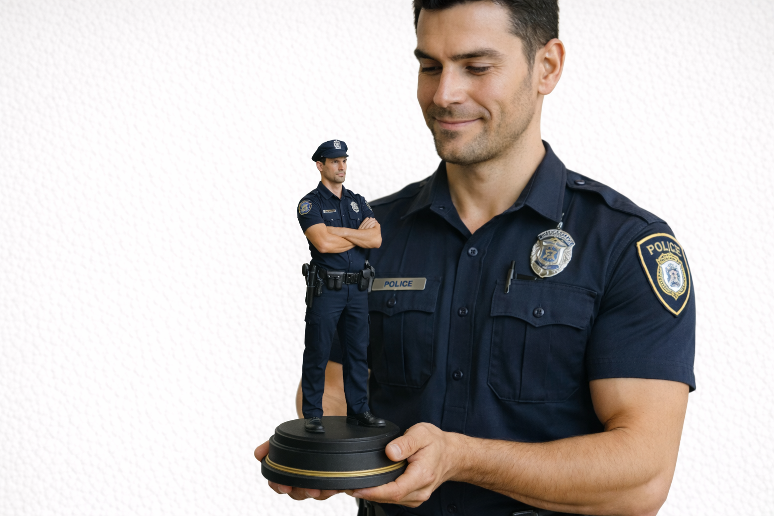 Custom 3D Printed Figurine Personalised Mini Statue Hand Painted Made to Order