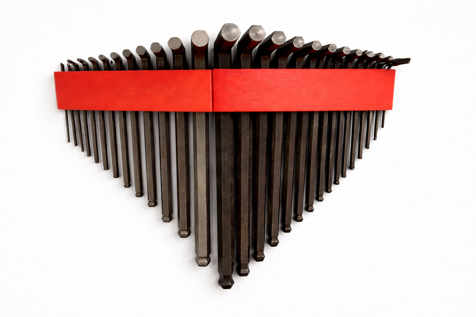 Hex Key Pegboard Holder - 30 x 110 x 35mm