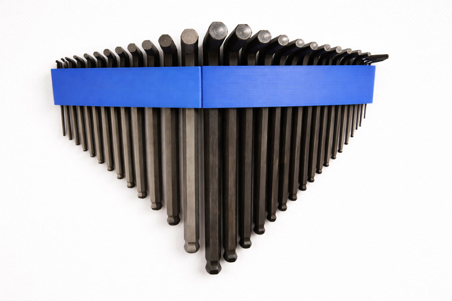 Hex Key Pegboard Holder - 30 x 110 x 35mm