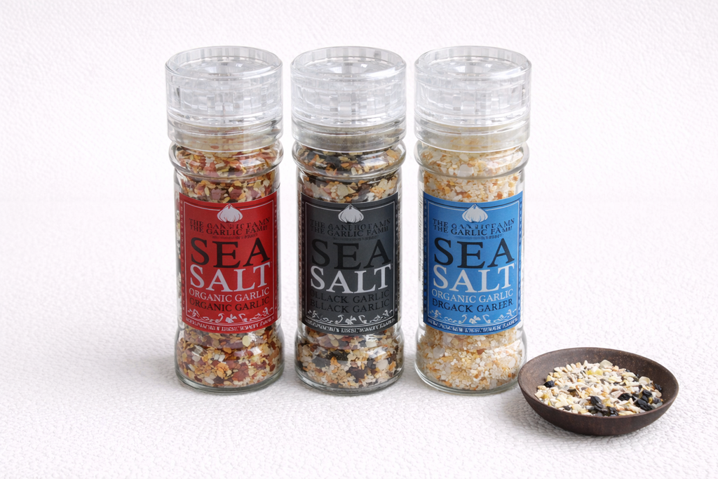 The Garlic Farm Garlic Sea Salt Collection