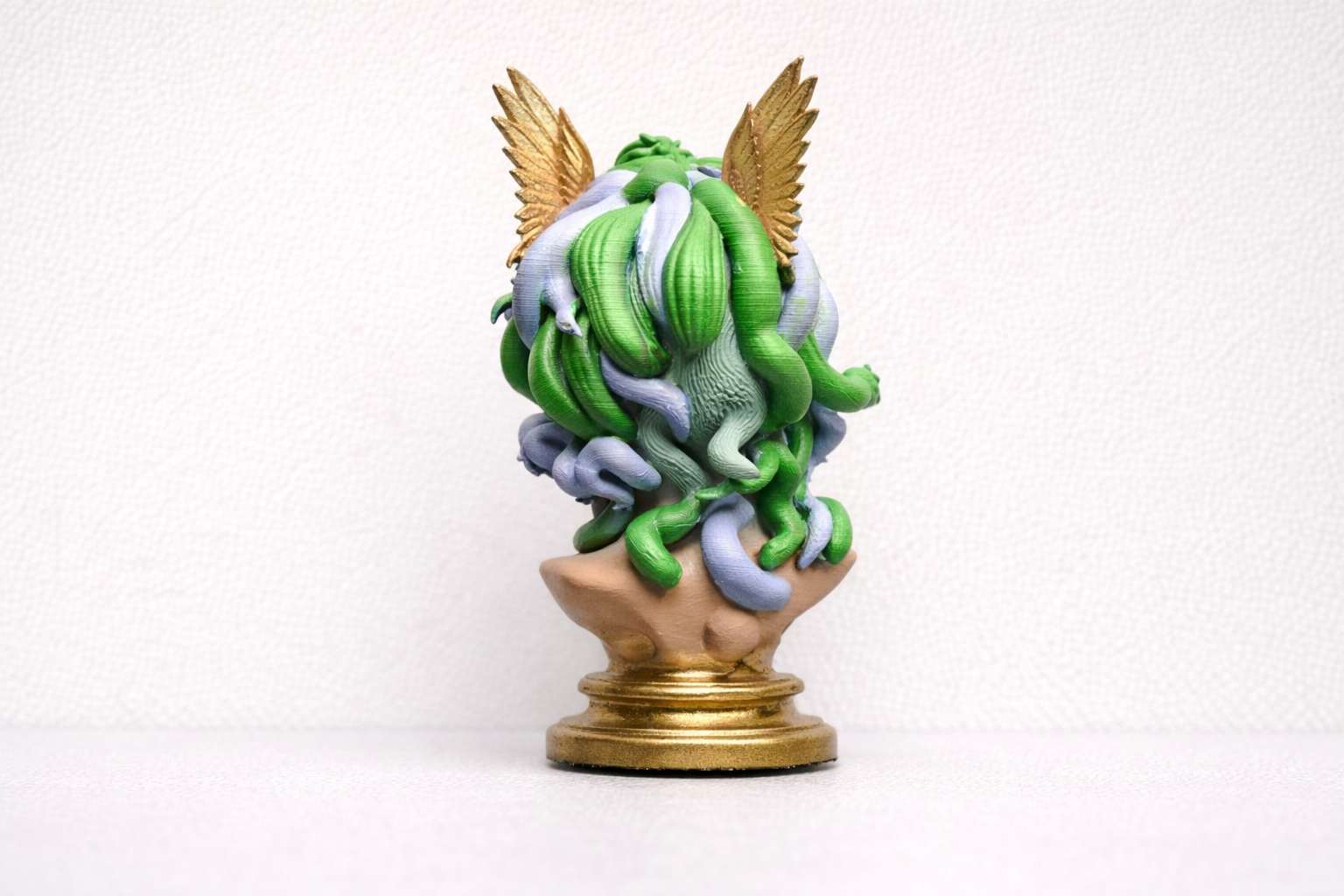 Handcrafted Medusa Bust – Customisable 3D Printed Mythical Sculpture