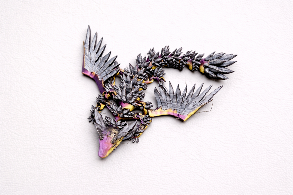 Feathered Dragon – Customisable Handmade 3D Printed Fantasy Sculpture