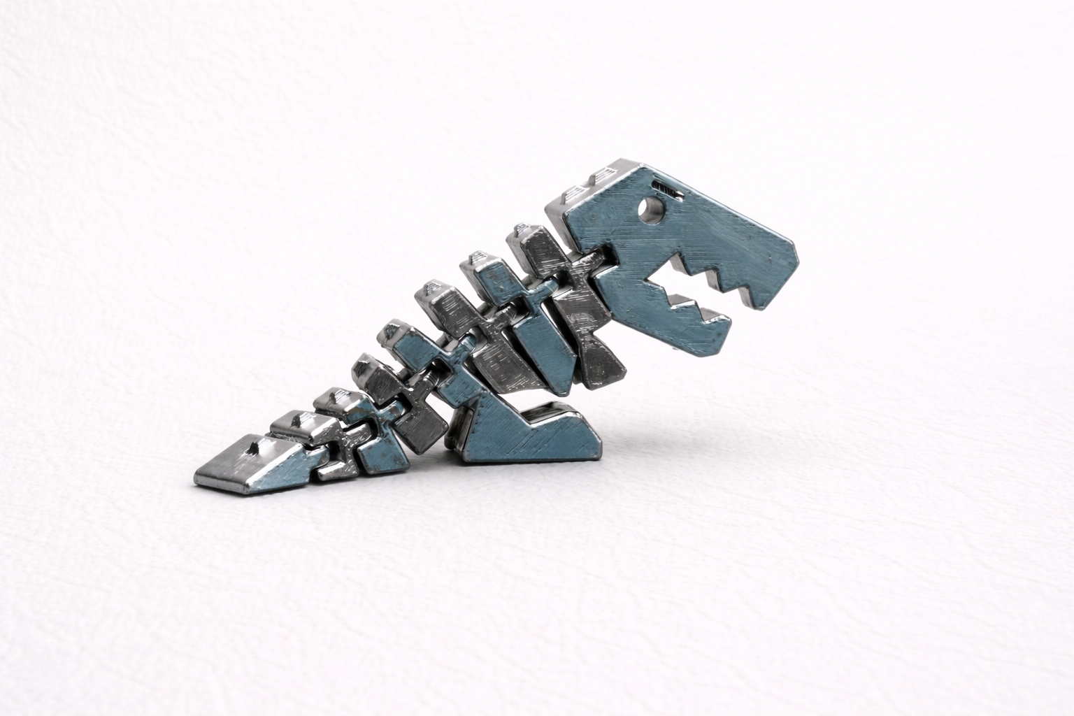 Flexi Articulated Dinosaur 3D Printed Figure Fully Customisable