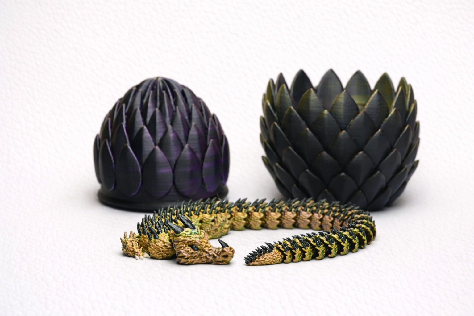 Dragon Type 6 – Custom 3D Printed Poseable Dragon