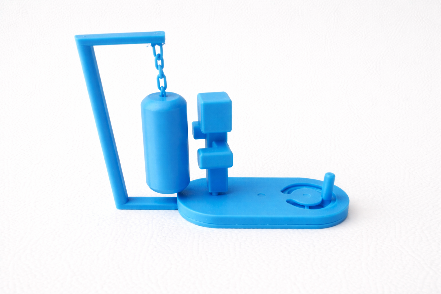 Handmade Boxing Training Mechanism – Custom 3D Printed Desk Model