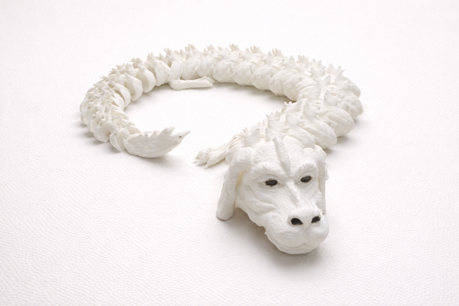 Dog-Headed Dragon – Articulated 3D Printed Dragon Figure
