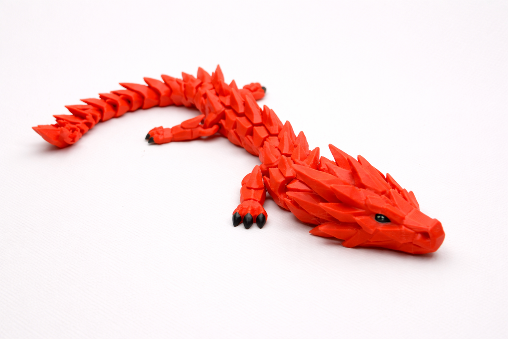 Dragon Type 10 – Custom 3D Printed Poseable Dragon