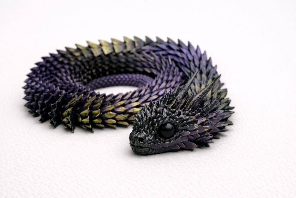 Dragon Type 11 – Custom 3D Printed Poseable Dragon