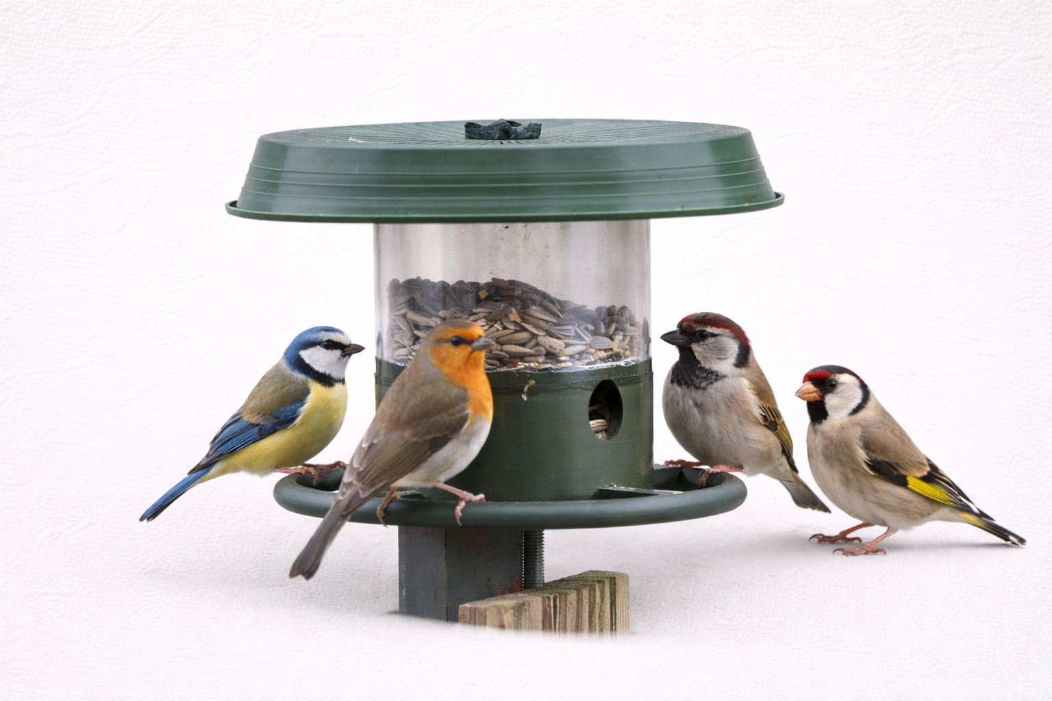 Modern Bird Feeder – Decorative Garden Seed Feeder