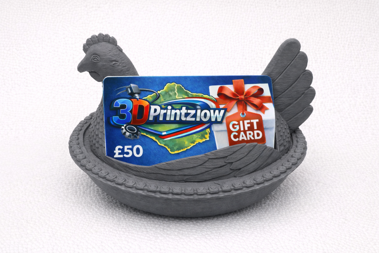 3D Printed Bird Business Card / Gift Card Holder