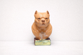 Custom American Bully Bust – Personalised Handmade Sculpture - 50 x 90mm