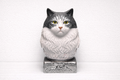 Custom Cat Bust – Personalised Handmade Sculpture - 180 x 120mm