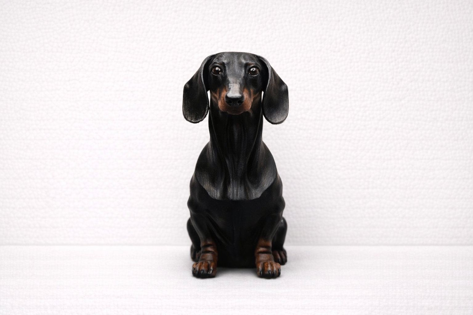 Personalised Dachshund Bust – Custom 3D Printed Sculpture