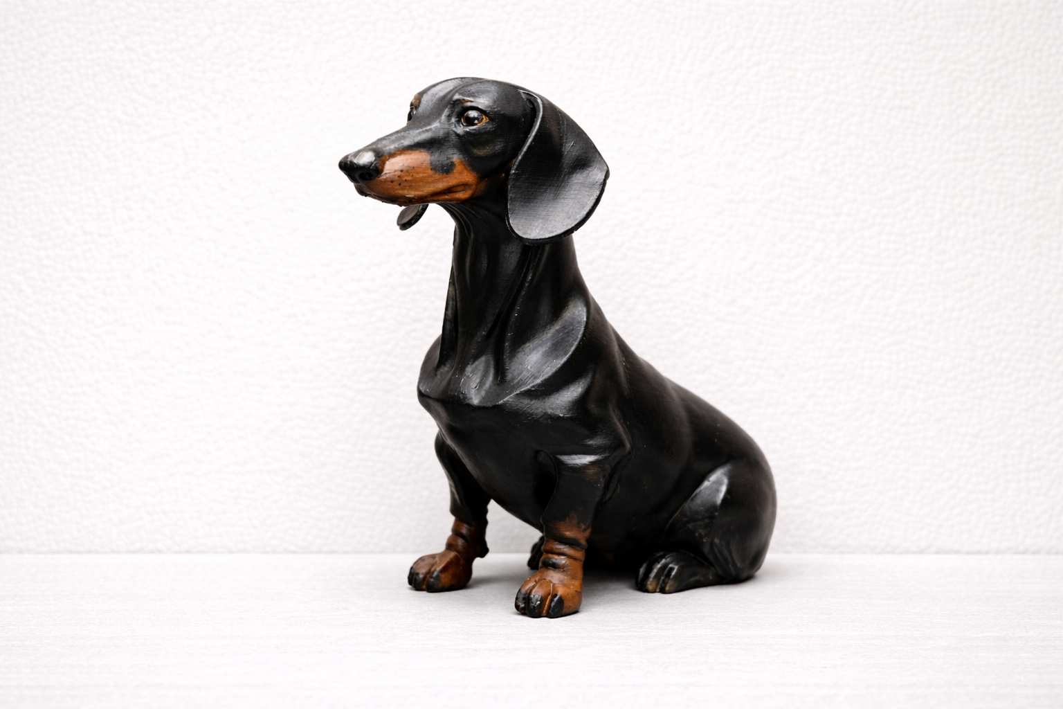 Personalised Dachshund Bust – Custom 3D Printed Sculpture