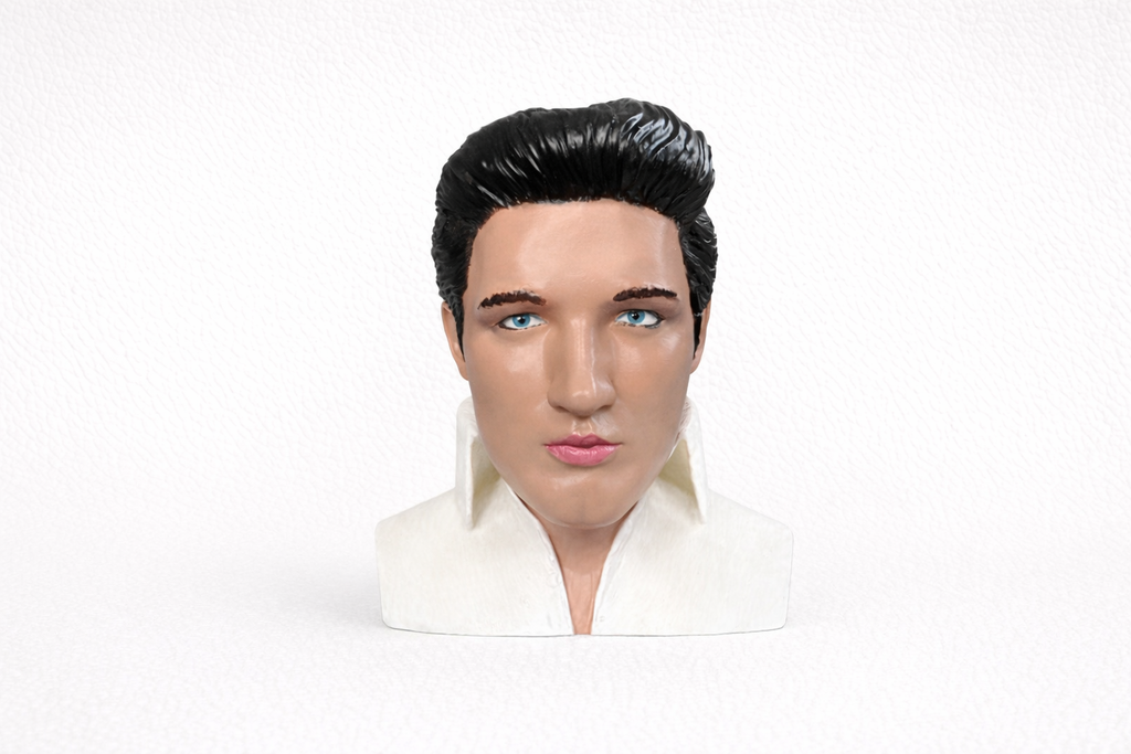 Popstar Inspired Bust Sculpture – Handmade Customisable 3D Printed Display Figure