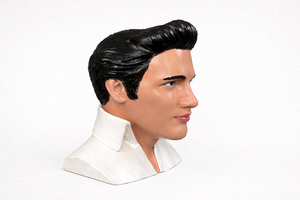 Popstar Inspired Bust Sculpture – Handmade Customisable 3D Printed Display Figure