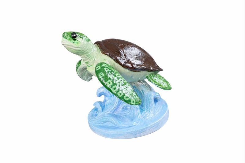 Custom 3D Printed Sea Turtle Ornament Handmade Ocean Turtle Decor