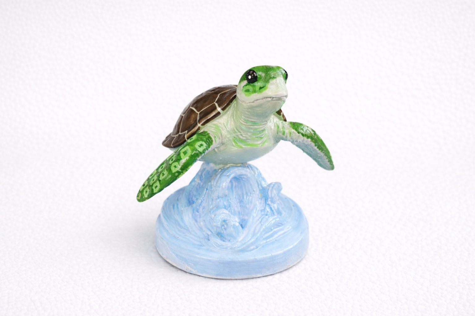 Custom 3D Printed Sea Turtle Ornament Handmade Ocean Turtle Decor