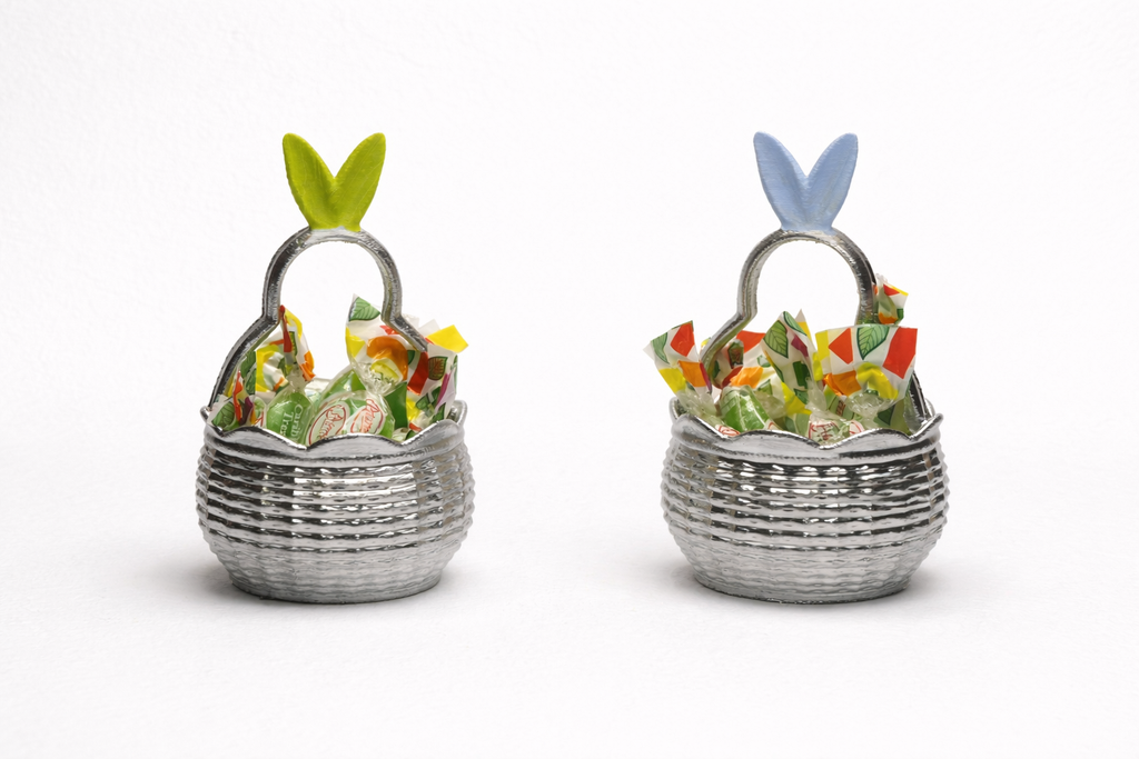 Easter Bunny Basket Treat Holder – 3D Printed Easter Gift