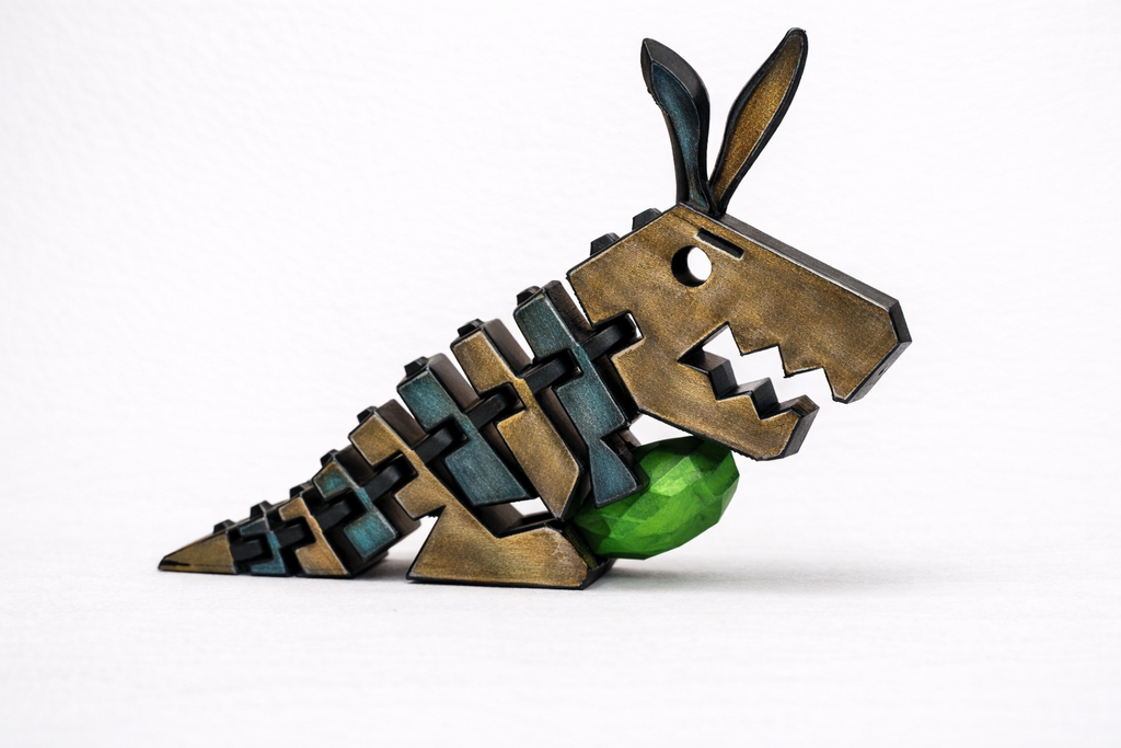 Flexirex Easter Edition - Articulated Dinosaur Figurine