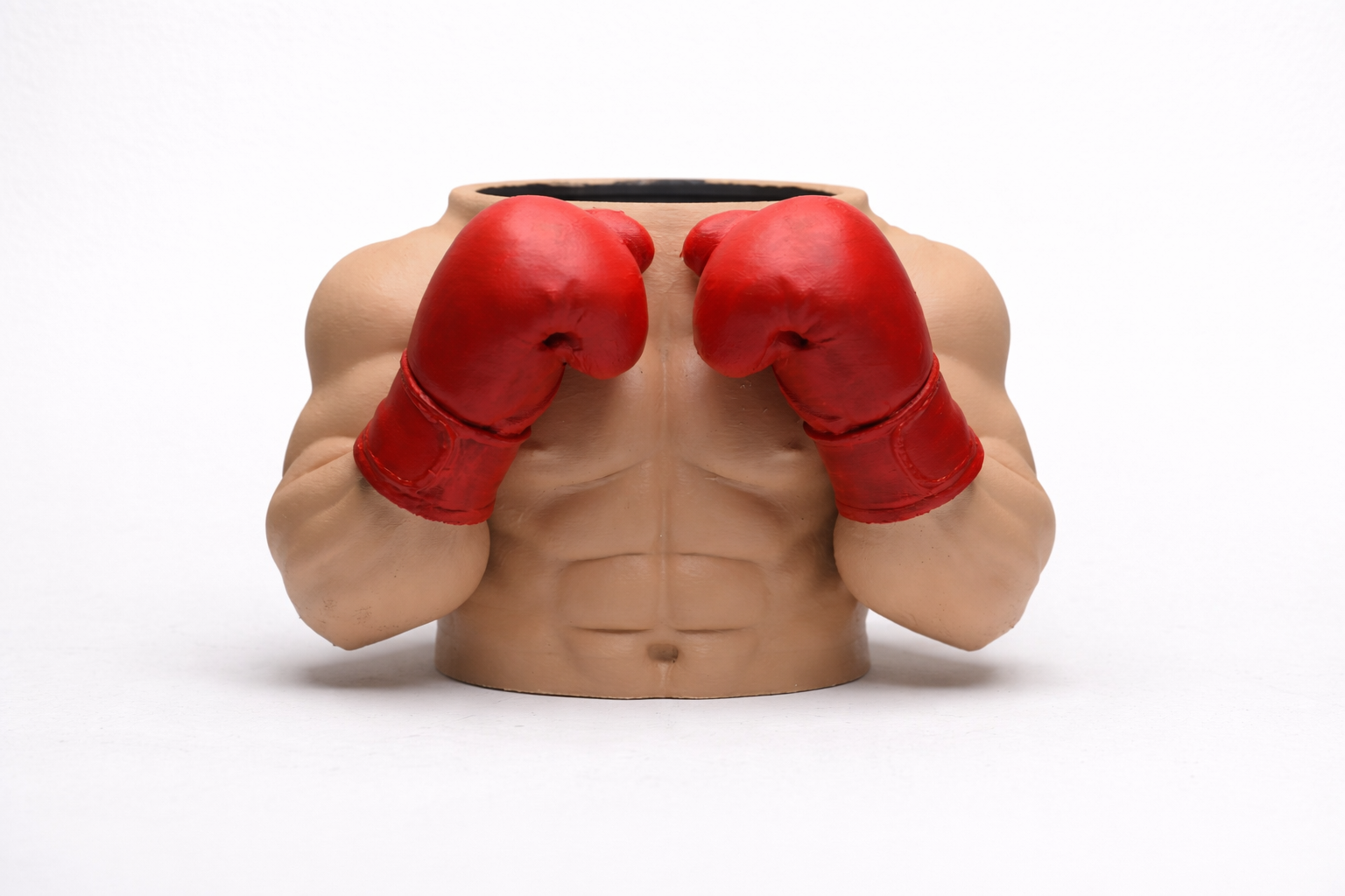 Boxing Man Planter / Storage Pot – 3D Printed Decorative Container
