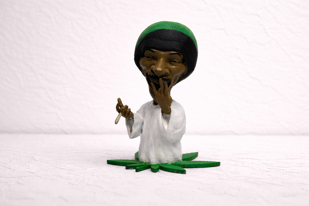 Snoop Dogg Inspired Caricature Bust – Custom 3D Printed Display Piece