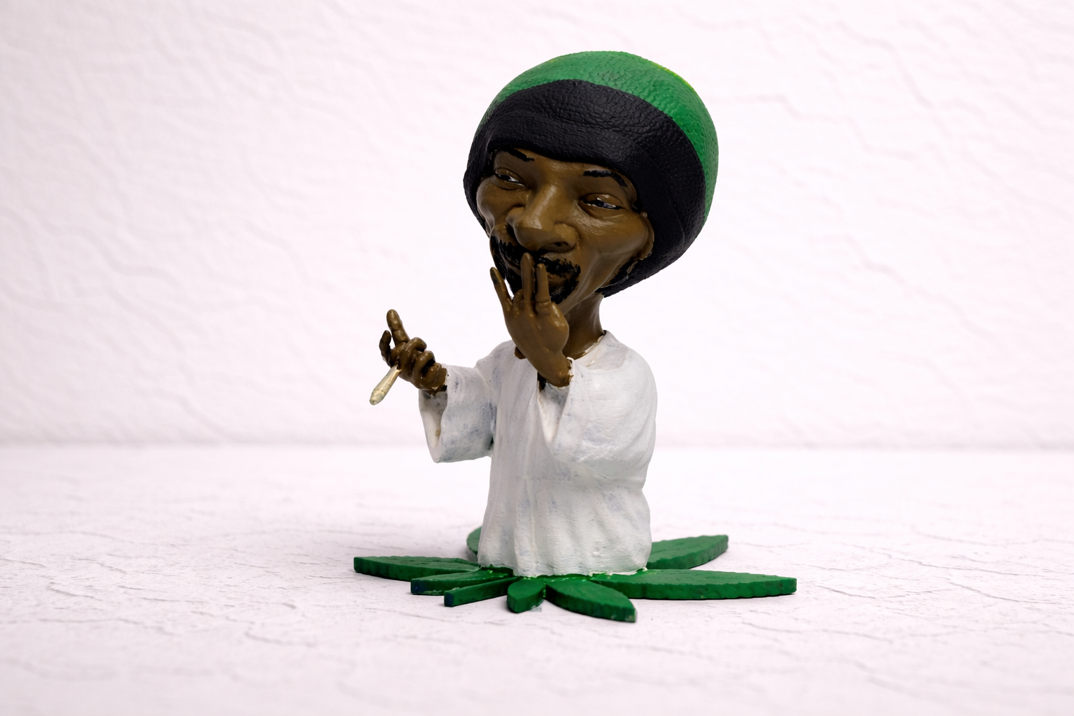 Snoop Dogg Inspired Caricature Bust – Custom 3D Printed Display Piece